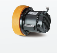 Roue servo intégrée Kinco IWMC avec STO et double encodeur tout-en-un pour robots AGV/AMR, charge de 1T, certifiée CE/UL