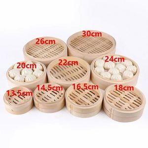Kuchen-Desktop-Dampfgarer aus Bambus, Dampfgarer mit 5 bis 12 Bambuskörben in meiner Nähe, Eierregale, Drei-in-Eins-Dampfgarer - Product Image 2