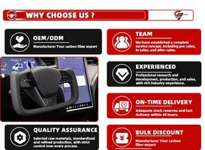 Volant de direction en fibre de carbone semi-perforé pour Volkswagen <span class=keywords><strong>Golf</strong></span> 5, 6, 7, <span class=keywords><strong>6R</strong></span>, 7R, R, MK5, MK6, MK7, MK7.5, Gti - Product Image 6
