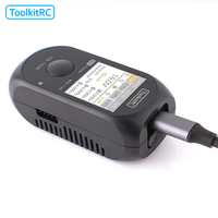 Chargeur intelligent de poche ToolkitRC M4 80W 5A avec sortie USB-C XT60 intégrée pour batteries Lipo LiFe 1-4S, pièces et accessoires RC compacts