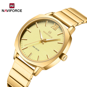 NAVIFORCE <span class=keywords><strong>Montre</strong></span> 5044 Loisirs <span class=keywords><strong>Montre</strong></span> Dames Nouveau Design Date <span class=keywords><strong>Montre</strong></span> Quartz pour Femmes - Product Image 2