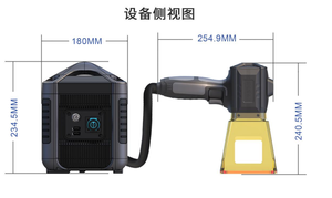 เครื่องแกะสลักไฟเบอร์เลเซอร์แบบมือถือ 20w 30w แบบเสียบปลั๊กต่อเข้ากับเดสก์ท็อป - Product Image 4
