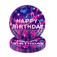 Décorations de fête sur le thème du groupe de filles chasseuses de démons de K-POP, fournitures de fête sur le thème de l'anime pour les anniversaires d'enfants