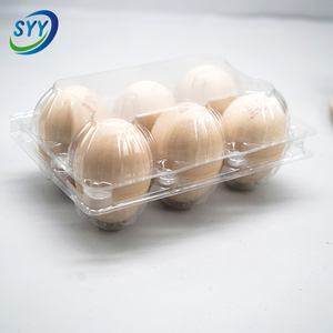 Bandeja para Huevos Portátil de PET Transparente de Grado Alimenticio, Resistente a Impactos, Apilable, Fabricante OEM, Impresión Personalizada, Fábrica de Empaques para Huevos - Product Image 2