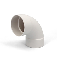 Suministro de Agua de drenaje de alta calidad, hdpe resistente, 45 grados, codos de plástico de pvc, nombres de accesorios de tubería cpvc