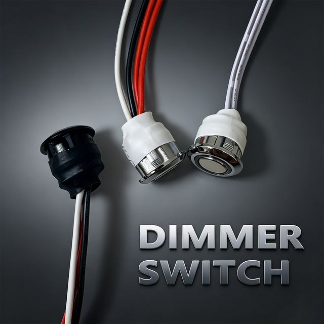 5V12V24V Light Dimmer Kitchen Cabinet Wardrobe Wall Capacitive Touch Switch Smart Max 3A Dimming Sensor