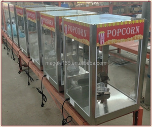 Temps d'isolation 0-80 ℃   Machine à popcorn électrique automatique industrielle commerciale à caramel sucré, à huile, sphérique, 1500 W - Product Image 6