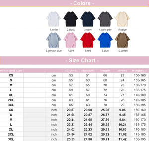 Kaos Pria Ukuran Besar Model Crop Boxy Oversize Bahan Katun 100% Berat 260GSM dengan Logo Custom Berkualitas Tinggi dan Jahitan Drop Shoulder - Product Image 2