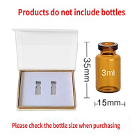 Boîte en papier pour peptides 3ml 5ml 7ml 10ml, boîte personnalisée pour flacon, emballage en papier pour sérum cosmétique