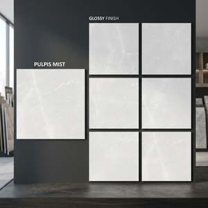 กระเบื้องปูพื้นพอร์ซเลนขัดเงา 80x80 ซม. ผิวพรีเมียม สำหรับพื้นที่ที่อยู่อาศัยและพื้นที่เชิงพาณิชย์สมัยใหม่ - Product Image 2