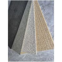 Dalles de marche d'escalier en céramique pour extérieur, finition mate, 12 mm d'épaisseur, antidérapantes, effet litchi, monobloc, résistantes à l'usure