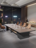 HYZ-80X Bureau de réunion, mobilier de bureau, table de conférence, table de réunions moderne, tables et chaises de conférence
