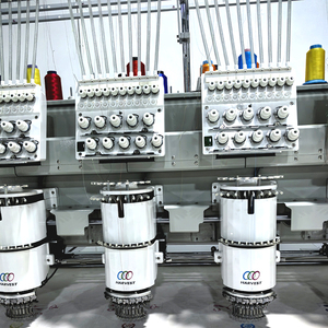 Multi‑head Industrial Embroidery Machine Apparel Machinery High Precision For Clothing Logo Embroidery Wholesale - Product Image 4