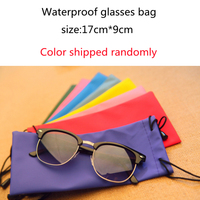 Étui à lunettes étanche Lucky, étui à lunettes de soleil coloré, sac d'emballage pour lunettes
