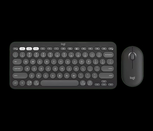 Original Logitech Pebble 2 Combo Cordless Combos Wireless Keyboard <b>Mouse</b> Set for Windows 2.4 GHz Wireless Compact <b>Mouse</b> - Product Image 4