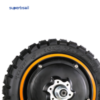 Superbsail orijinal Kukirin G3 elektrikli Scooter Motor aksesuarları vakum lastiği içeren itmeli kaydırak ile kullanım için modifiye