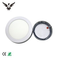 Ev yüzeye monte tavan paneli Mini Ultra parlak plastik Led Panel AYDINLATMA