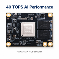 40 TOPS Edge AI Görüntü İşleme Modülü Ara-2 Yüz Tanıma Nesne Algılama 16GB Akıllı Şehir Güvenliği için Düşük Gecikmeli Özlenklik Algılama