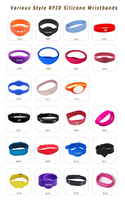 Op maat gemaakte <span class=keywords><strong>QR</strong></span>-<span class=keywords><strong>code</strong></span> UHF RFID NFC houten, textiel, siliconen, PVC, doek, papier, slimme polsbandjes/armbanden voor festival evenementen - Product Image 4