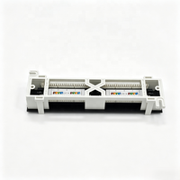 Panneau de brassage réseau Cat6 UTP 12 ports, 10 pouces, pour montage mural et en rack, avec connecteurs RJ45 Keystone, pour système de câblage LAN