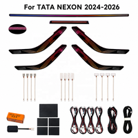 Éclairage d'ambiance intérieur pour TATA NEXON 2024-2026 - Symphonie dynamique - Kit de décoration LED 64 couleurs
