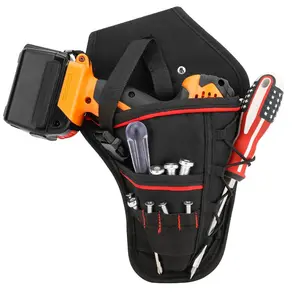Factory Custom Waterproof Tool Bag Electrician Tool Pouch Drill Holster