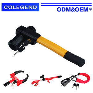 <span class=keywords><strong>Alarme</strong></span> de sécurité antivol universelle rétractable de qualité supérieure, <span class=keywords><strong>avec</strong></span> corps en acier, pour verrouillage du <span class=keywords><strong>volant</strong></span> de voiture - Product Image 1