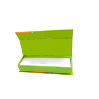 Boîte d'emballage de cartouche de 1 ml à l'épreuve des enfants, conception personnalisée par le fournisseur, avec verrouillage à bouton, revêtement UV, lamination mate, gaufrage, recyclable, en kraft
