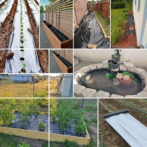 Film agricole noir résistant aux déchirures pour la conservation de la température du sol et la paillage des terres - Product Image 3