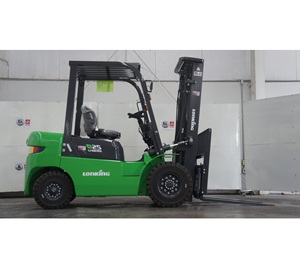 מלגזה חשמלית קומפקטית LG25B 2.5 טון, גובה הרמה 3000 מ\\\"מ, לעבודות במעבר צר, מלגזת מחסן, טלסקופית - Product Image 2