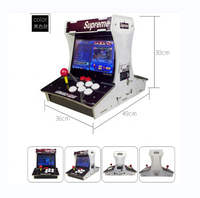 Mini borne d'arcade avec 2199 jeux intégrés pour le divertissement familial et domestique