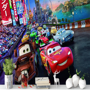 Murale Adesivo 3D Impermeabile Moderno con Tema Auto e Film, Facile Installazione per Camere da Letto dei Bambini, Sale Giochi, Hotel e Decorazioni per Bagni - Product Image 3