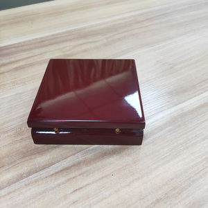 卸売高級木製記念コイン展示用包装箱 高級竹製ボックス - Product Image 4