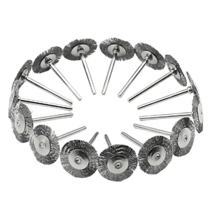 <span class=keywords><strong>Brosse</strong></span> rotative en acier Brosses métalliques pour meuleuse Outil rotatif pour accessoires <span class=keywords><strong>Dremel</strong></span> Mini perceuse polissage - Product Image 2