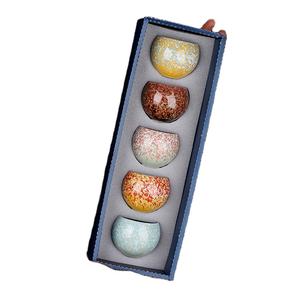 ชุดจานชามเซรามิกกังฟูจุ200มล. ชุดเครื่องใช้บนโต๊ะอาหารพอร์ซเลนเปลี่ยนทรงไข่สไตล์คลาสสิกจากประเทศจีน - Product Image 1