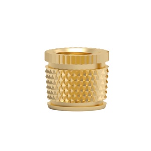 Inserto Rosqueado de Latão M2 M3 M6 M8 para Plásticos - Product Image 1