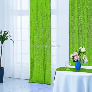 Rèm Phông Nền Đám Cưới 100% Polyester Bán Sỉ Từ Nhà Máy Cho Bữa Tiệc
