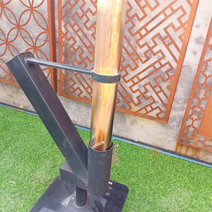 Calentadores <span class=keywords><strong>de</strong></span> Patio Modernos <span class=keywords><strong>para</strong></span> Exteriores, Estufa <span class=keywords><strong>de</strong></span> Leña con <span class=keywords><strong>Kit</strong></span> <span class=keywords><strong>de</strong></span> Antorcha <span class=keywords><strong>de</strong></span> Acero y Tubo <span class=keywords><strong>de</strong></span> Vidrio <span class=keywords><strong>para</strong></span> Chimenea - Product Image 5