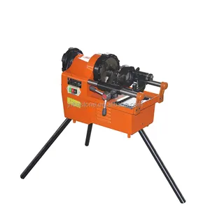 Electric steel round bar cutting threading machine M8-20 round steel thread cutting machine steel rod cutting threader