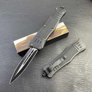 Couteau pliant multifonctionnel à lame droite, manche en nylon, couteau de survie tactique portable pour le camping et la défense personnelle - Product Image 6