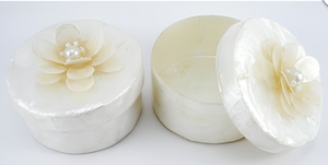Handmade Capiz Shell <b>Trinket</b> <b>Box</b> For Party Favors Decorative Jewelry Storage Gift <b>Box</b> Wholesale - Product Image 5