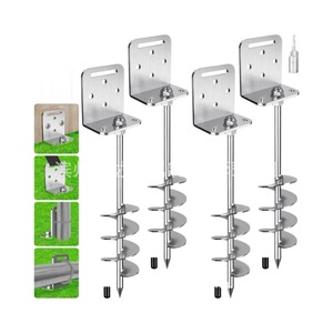 ชุดสกรูยึดสายดินเหล็กกล้าคาร์บอน M10 เมตริก แบบเกลียว สำหรับใช้งานกลางแจ้ง - Product Image 1