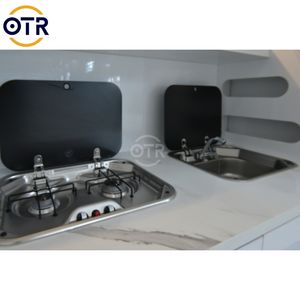 Mini-fourgonnette personnalisée, caravane vintage <span class=keywords><strong>en</strong></span> tôle galvanisée et <span class=keywords><strong>camping</strong></span>-<span class=keywords><strong>car</strong></span>, <span class=keywords><strong>camping</strong></span>-<span class=keywords><strong>car</strong></span> - Product Image 3