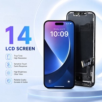 Écran OLED de haute qualité pour iPhone 14 14Pro, remplacement d'écran LCD pour iPhone 14Pro Max JK RJ ZY GX, écran tactile mobile LCD Pantalla