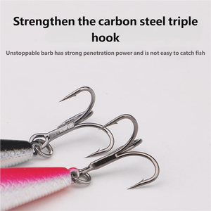 Leurre <span class=keywords><strong>Minnow</strong></span> flottant suspendu, ultra-lance longue, système de mouche morte, <span class=keywords><strong>Black</strong></span> Bass & Mandarin Fish, leurre artificiel - Product Image 2