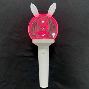 Kpop-Lámpara de mano brillante para concierto con logotipo personalizado, transparente, oreja de conejo, soporte para animar, palo intermitente - Product Image 2