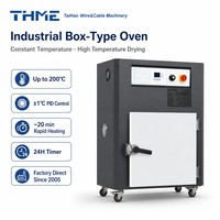 200 ° Four industriel de type C avec circulation d'air chaud pour le séchage du plastique et le traitement thermique des métaux