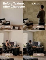 Panneaux acoustiques muraux en bois, panneaux décoratifs absorbants le son, panneaux à colle nano pour studio d'enregistrement, bureau à domicile, salle de conférence