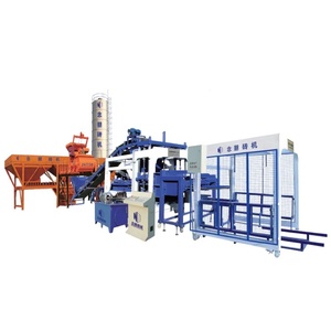 <strong>QT12</strong>-15A Advanced Vibrating Brick Making Machine, ISO Certified <strong>Automatic</strong> <strong>Block</strong> <strong>Production</strong> Line, Concrete <strong>Block</strong> Machine for Sale - Product Image 1