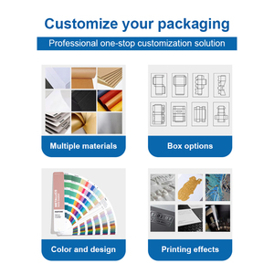 ถุงช้อปปิ้งกระดาษสำหรับแขกของขวัญงานแต่งงานดอกไม้หรูหราออกแบบได้ตามที่ต้องการพร้อมโลโก้ของคุณเอง - Product Image 5